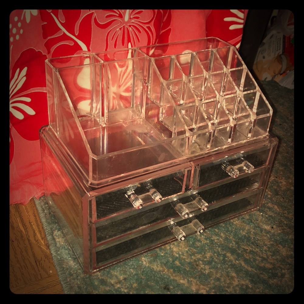 - Makeup Organize Display Box 2 Piece Set